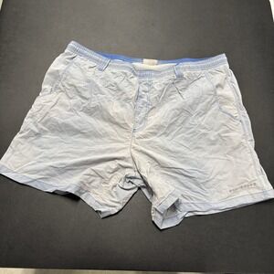 Columbia Light Blue Faded Swim Shorts Trunks Mens‎ Size Large